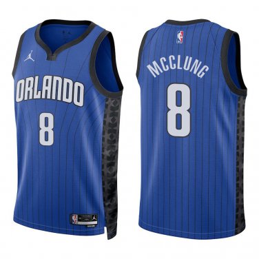 Magic #8 Mac McClung Royal Blue Swingman Jersey