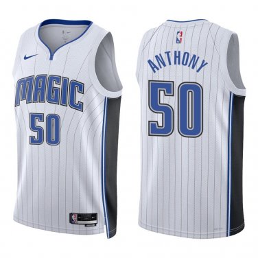 Magic #50 Cole Anthony White Swingman Jersey