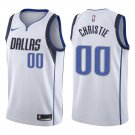 Mavericks #00 Max Christie White Swingman Jersey