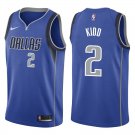 Mavericks #2 Jason Kidd Royal Blue Swingman Jersey