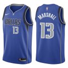 Mavericks #13 Naji Marshall Royal Blue Swingman Jersey