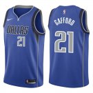 Mavericks #21 Daniel Gafford Royal Blue Swingman Jersey