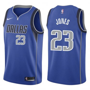 Mavericks #23 Kai Jones Royal Blue Swingman Jersey