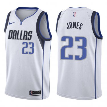 Mavericks #23 Kai Jones White Swingman Jersey
