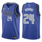 Mavericks #24 Mark Aguirre Royal Blue Swingman Jersey