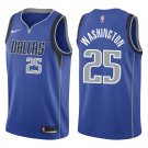 Mavericks #25 PJ Washington Royal Blue Swingman Jersey