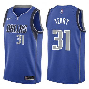 Mavericks #31 Jason Terry Royal Blue Swingman Jersey