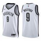 Nets #9 Trendon Watford White Swingman Jersey