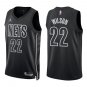 Nets #22 Jalen Wilson Black Statement Swingman Jersey