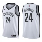 Nets #24 Richard Jefferson White Swingman Jersey