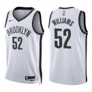 Nets #52 Buck Williams White Swingman Jersey