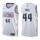 Nuggets #44 Dan Issel White City Swingman Jersey