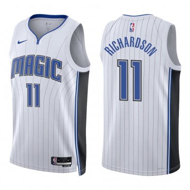 Orlando Magic #11 Jase Richardson White Jersey