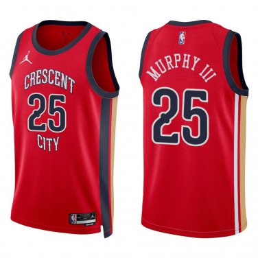 Pelicans #25 Trey Murphy III Red Swingman Jersey
