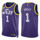 Utah Jazz #1 Ace Bailey Purple Classic Jersey