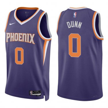 Suns #0 Ryan Dunn Purple Swingman Jersey