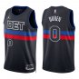 Pistons #0 Jalen Duren Black Statement Swingman Jersey