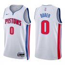 Pistons #0 Jalen Duren White Swingman Jersey