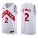 Raptors #2 Kawhi Leonard White Swingman Jersey