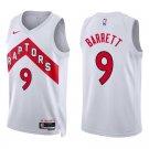 Raptors #9 RJ Barrett White Swingman Jersey
