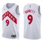 Raptors #9 RJ Barrett White Swingman Jersey