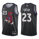 Raptors #23 Jamal Shead Black City Swingman Jersey