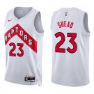 Raptors #23 Jamal Shead White Swingman Jersey