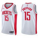 Rockets #15 Reed Sheppard White Swingman Jersey