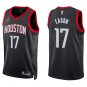 Rockets #17 Tari Eason Black Statement Swingman Jersey