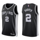 San Antonio Spurs #2 Dylan Harper Black Jersey