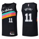 San Antonio Spurs #11 Carter Bryant Black Rainbow Jersey