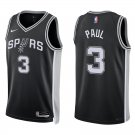 Spurs #3 Chris Paul Black Swingman Jersey