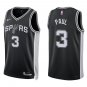 Spurs #3 Chris Paul Black Swingman Jersey