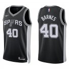 Spurs #40 Harrison Barnes Black Swingman Jersey