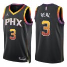 Suns #3 Bradley Beal Black Statement Swingman Jersey