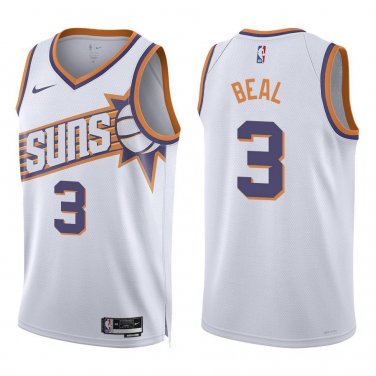 Suns #3 Bradley Beal White New Swingman Jersey