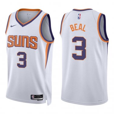 Suns #3 Bradley Beal White Swingman Jersey