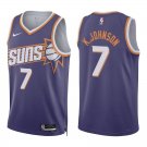Suns #7 Kevin Johnson Purple New Swingman Jersey