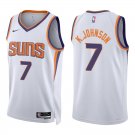 Suns #7 Kevin Johnson White Swingman Jersey