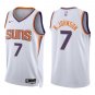 Suns #7 Kevin Johnson White Swingman Jersey