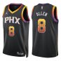 Suns #8 Grayson Allen Black Statement Swingman Jersey