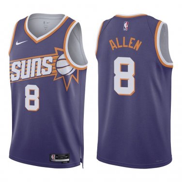 Suns #8 Grayson Allen Purple New Swingman Jersey
