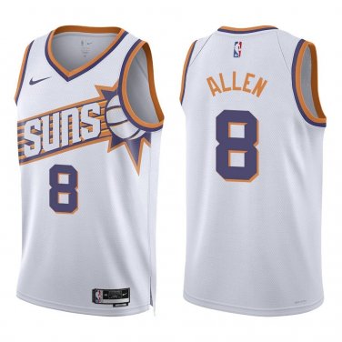 Suns #8 Grayson Allen White New Swingman Jersey