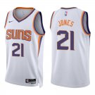 Suns #21 Tyus Jones White Swingman Jersey