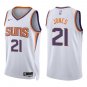 Suns #21 Tyus Jones White Swingman Jersey