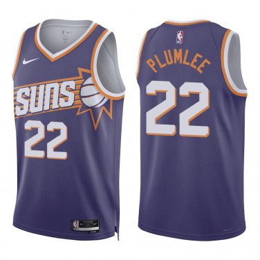 Suns #22 Mason Plumlee Purple New Swingman Jersey