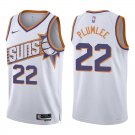 Suns #22 Mason Plumlee White New Swingman Jersey