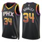 Suns #34 Charles Barkley Black Statement Swingman Jersey
