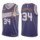 Suns #34 Charles Barkley Purple New Swingman Jersey