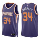 Suns #34 Charles Barkley Purple Swingman Jersey